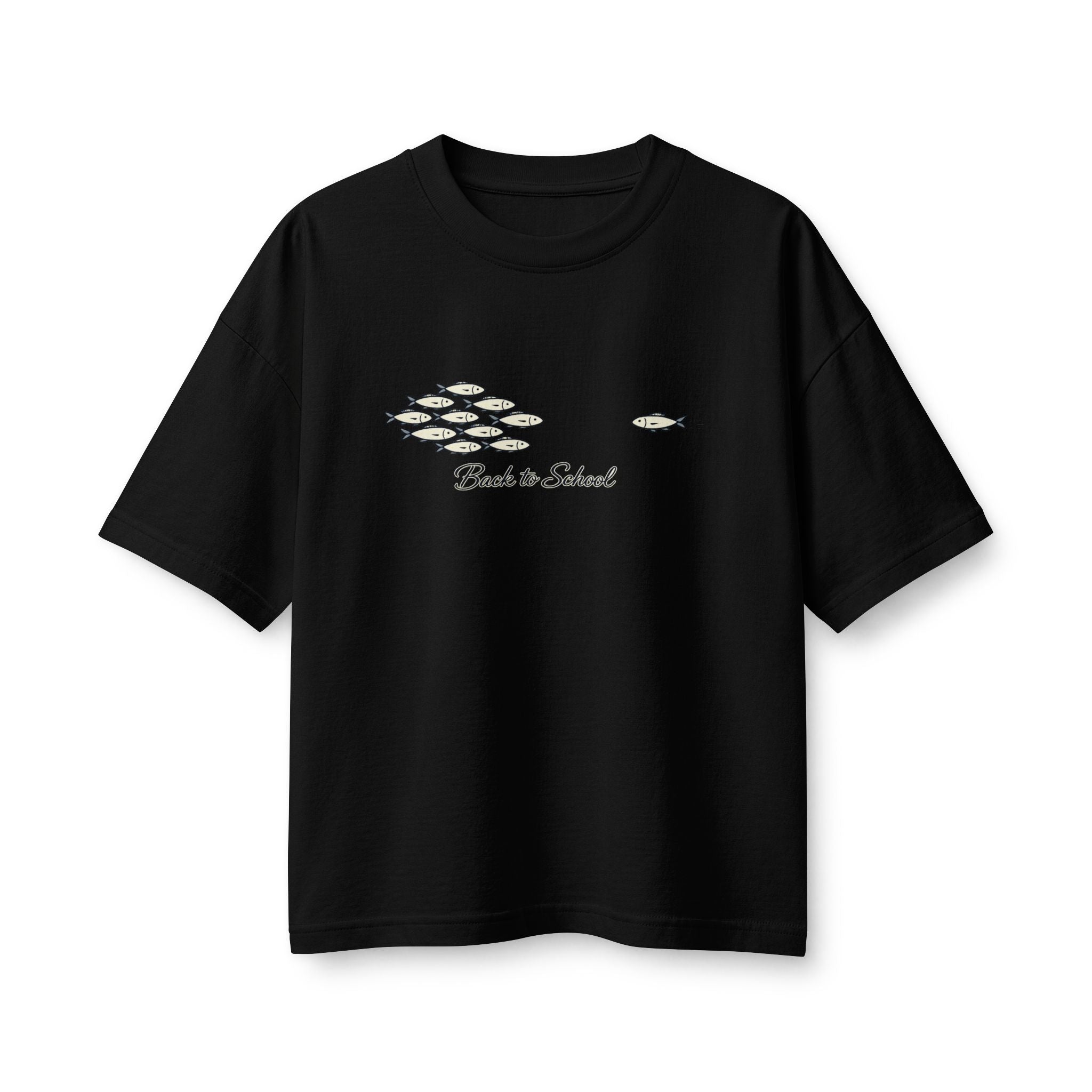 Rhody Life "Back to School" Women's Tee Dark — Coastal Fish School Graphic
