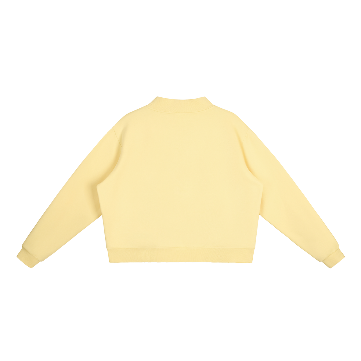 Rhody Life East Bay Stitched Fleece Mock-Neck Crew Sweatshirt