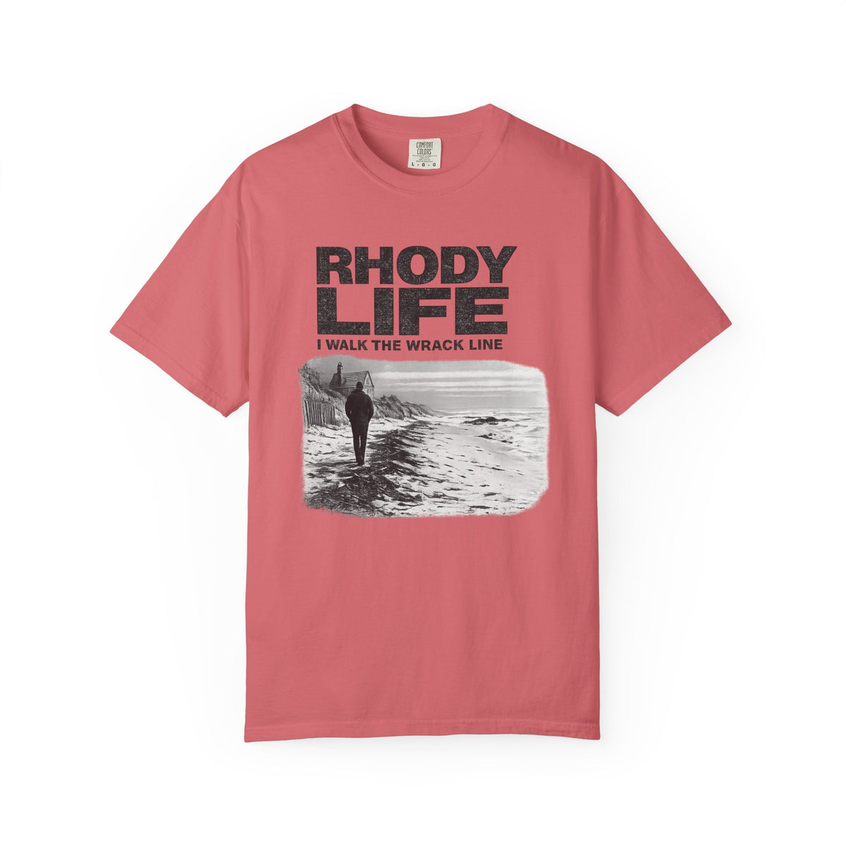 Rhody Life Wrack Line Tee | Support Rhode Island Shoreline Access