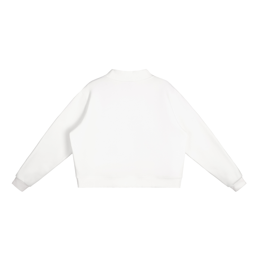 Rhody Life East Bay Stitched Fleece Mock-Neck Crew Sweatshirt