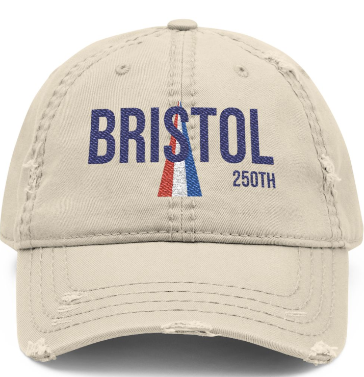 Bristol 250th Hope Street Distressed Dad Hat – Khaki