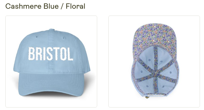 Women's Pigment-Dyed Cap with Fashion Undervisor (Embroidery)