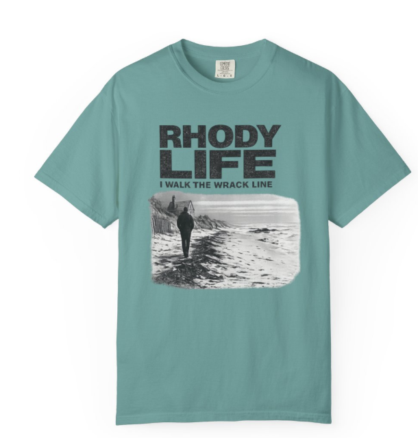 Rhody Life Wrack Line Tee | Support Rhode Island Shoreline Access