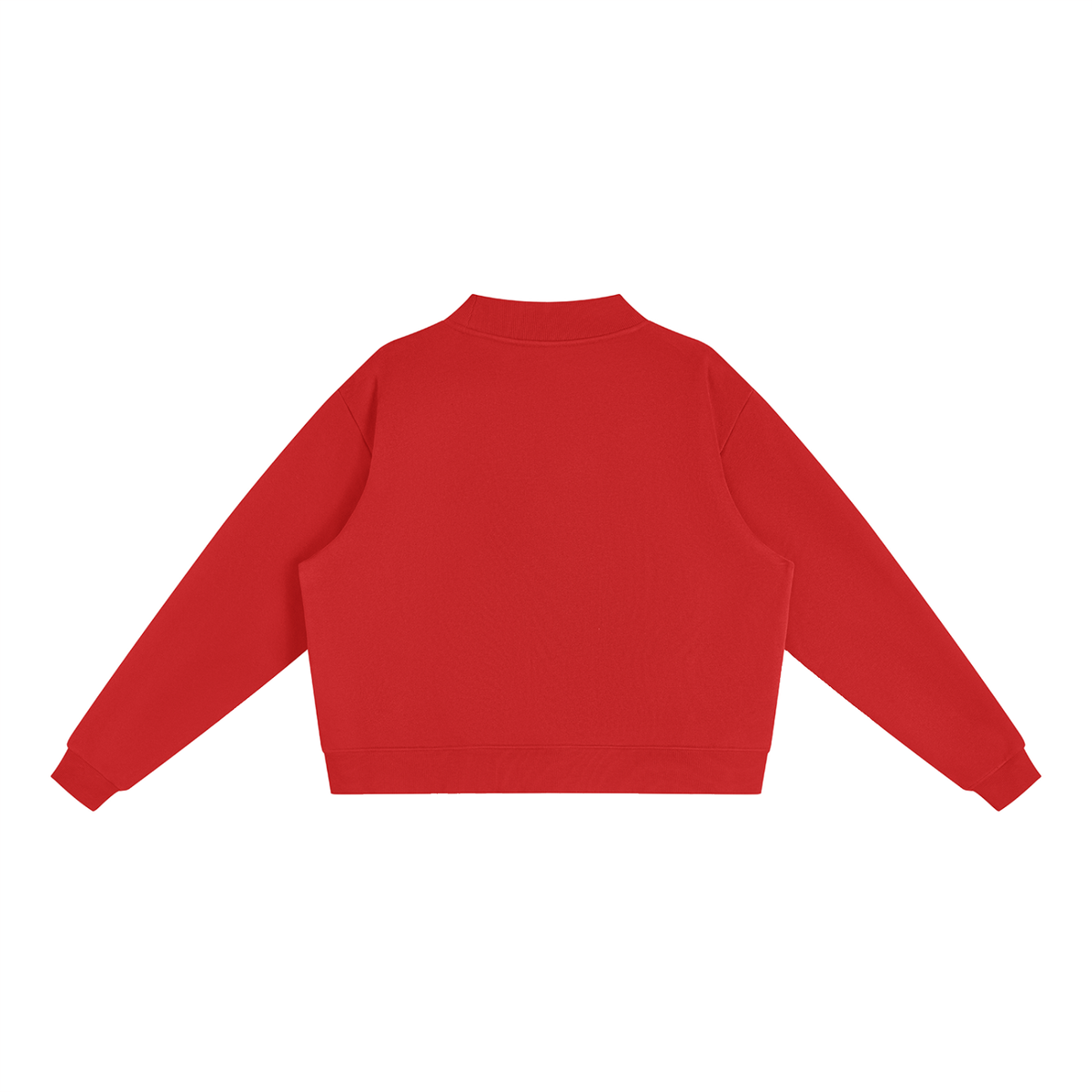 Rhody Life East Bay Stitched Fleece Mock-Neck Crew Sweatshirt