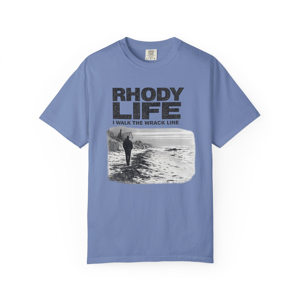 Rhody Life Wrack Line Tee | Support Rhode Island Shoreline Access