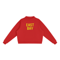 Rhody Life East Bay Stitched Fleece Mock-Neck Crew Sweatshirt