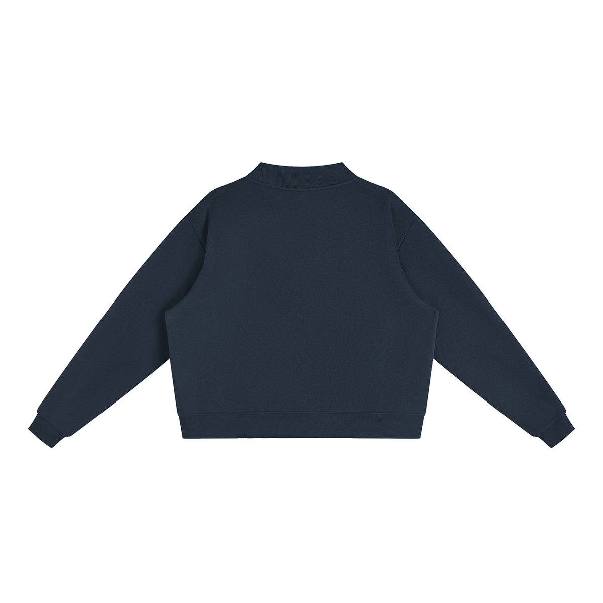 Rhody Life East Bay Stitched Fleece Mock-Neck Crew Sweatshirt